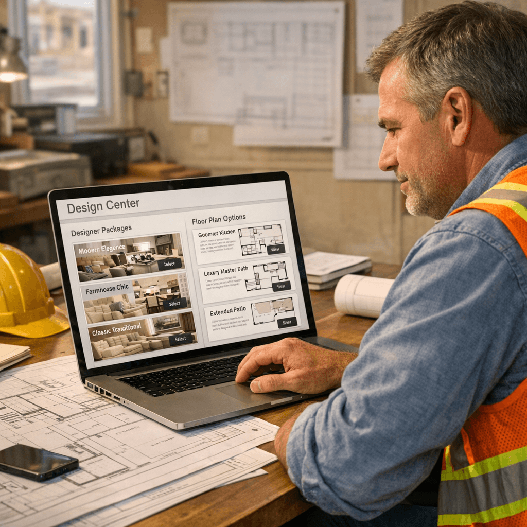 Contractor Foreman alternative for production home builders compared to Cornerstone PM design center